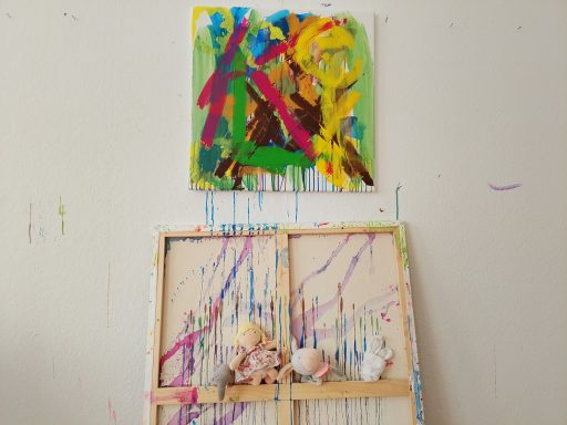 Ein Bild und eine Installation